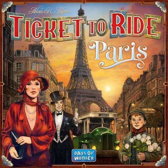 Ticket to Ride: Paris box art