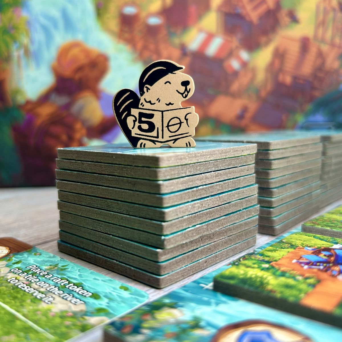 Timber Town game components