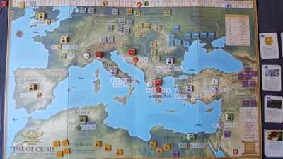 Time of Crisis four-player game in progress