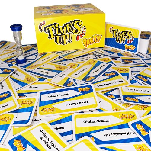 Time's Up Party cards during play
