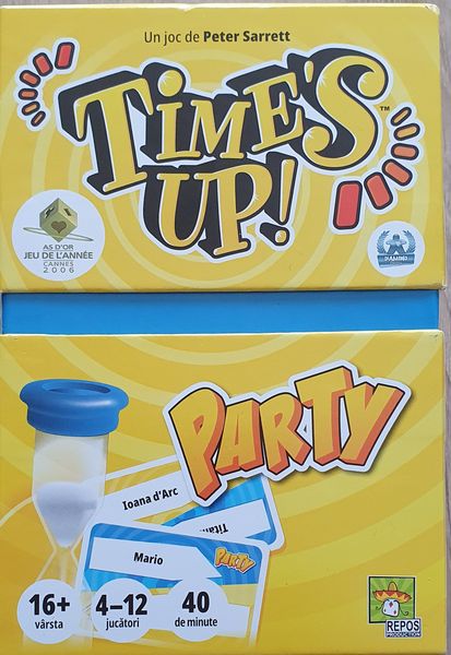 Time's Up Party international retail box