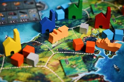 Tinners Trail Cornwall game board