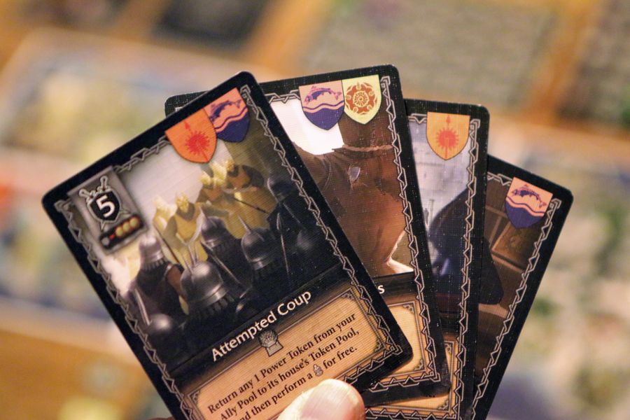 Tiny Epic Game of Thrones multi-use player cards