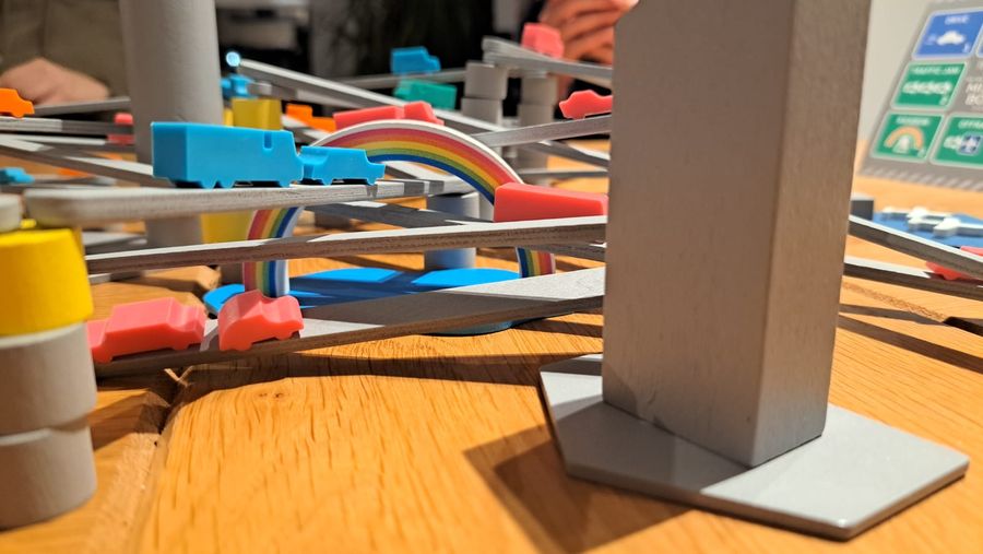 Tokyo Highway Rainbow City four-player setup