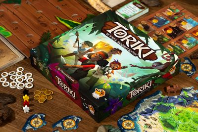 Toriki board game campaign components