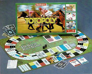 Totopoly board and display