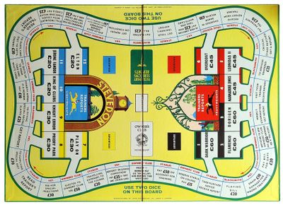 Totopoly training board setup