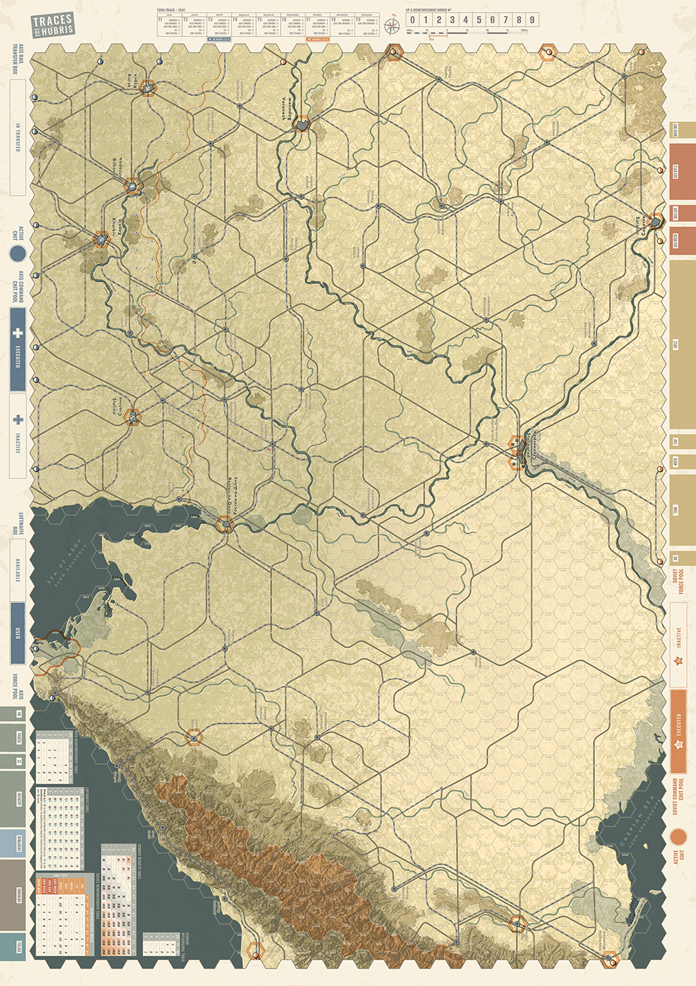 Traces of Hubris campaign map