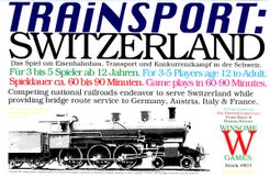 Trainsport: Switzerland box art