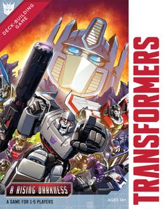 Transformers Deck-building Game: A Rising Darkness box art