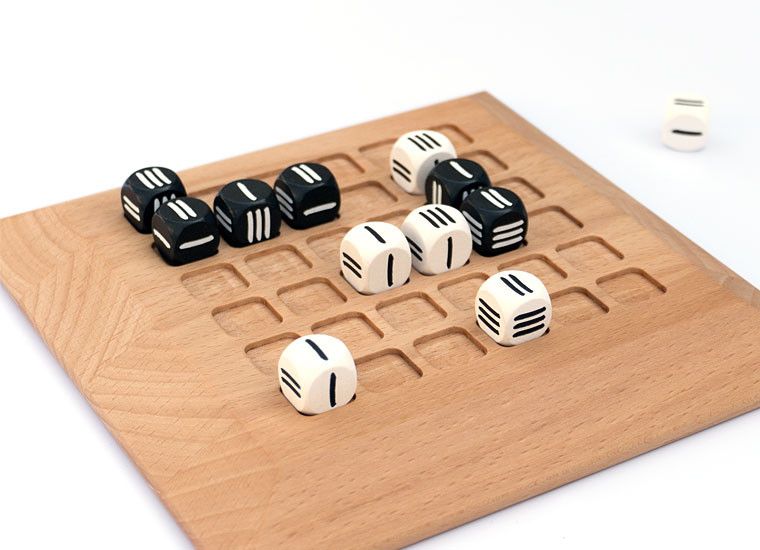 Triad game in progress