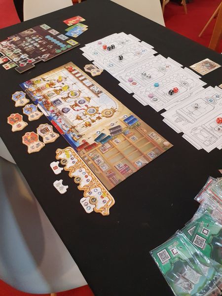 Trismegistus dice and experiment components