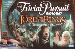 Trivial Pursuit: Dvd – The Lord Of The Rings Trilogy Edition box art