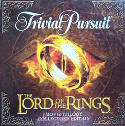 Trivial Pursuit: The Lord Of The Rings Movie Trilogy Collector's Edition box art
