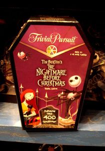 Trivial Pursuit: Tim Burton's The Nightmare Before Christmas Quick Play Collector's Edition box art