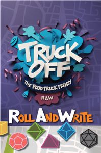 Truck Off: The Food Truck Frenzy Roll And Write box art