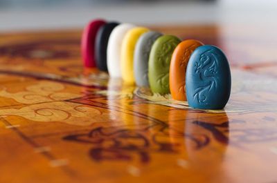 Tsuro board filled with interconnected path tiles