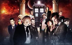 The Twelve Doctors: Doctor Who Card Game box art