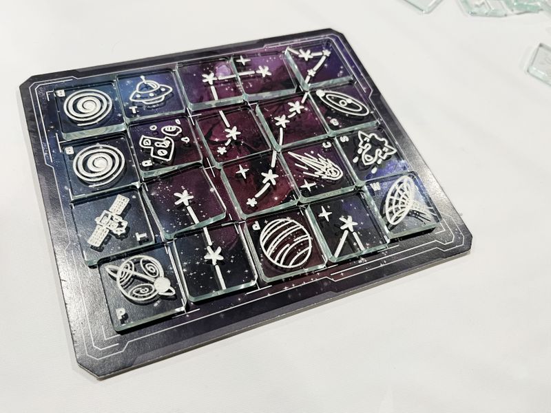 Full Twinkle Twinkle board game setup