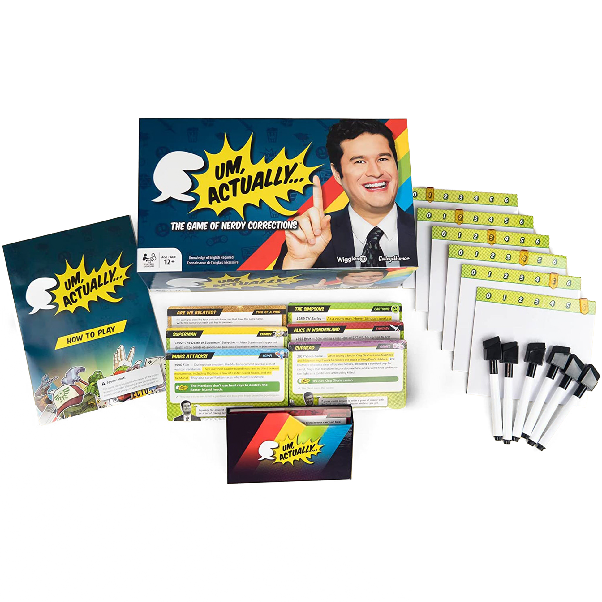 Official Um Actually board game product detail