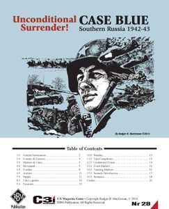 Unconditional Surrender! Case Blue box art