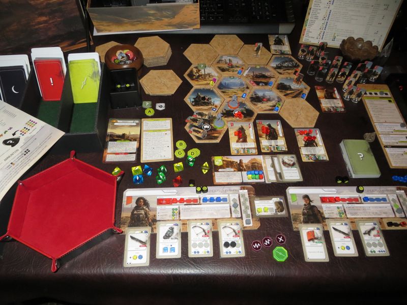 Completed Under Our Sun mission on the table