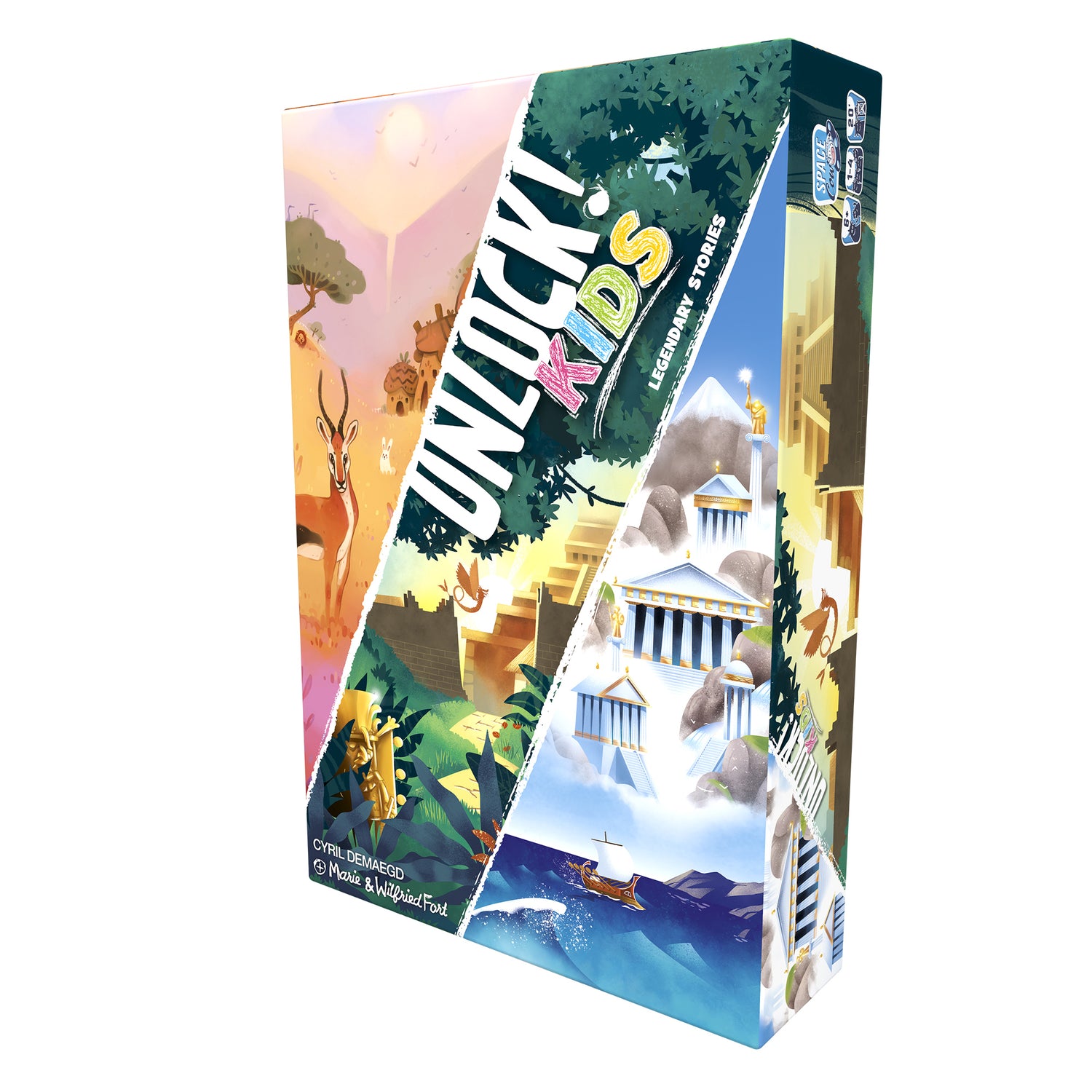 Unlock Kids Legendary Stories three adventure worlds