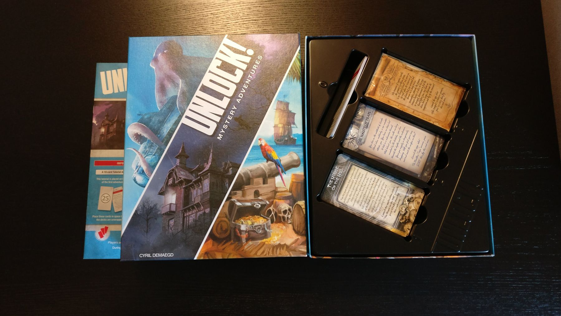 Unlock Mystery Adventures components