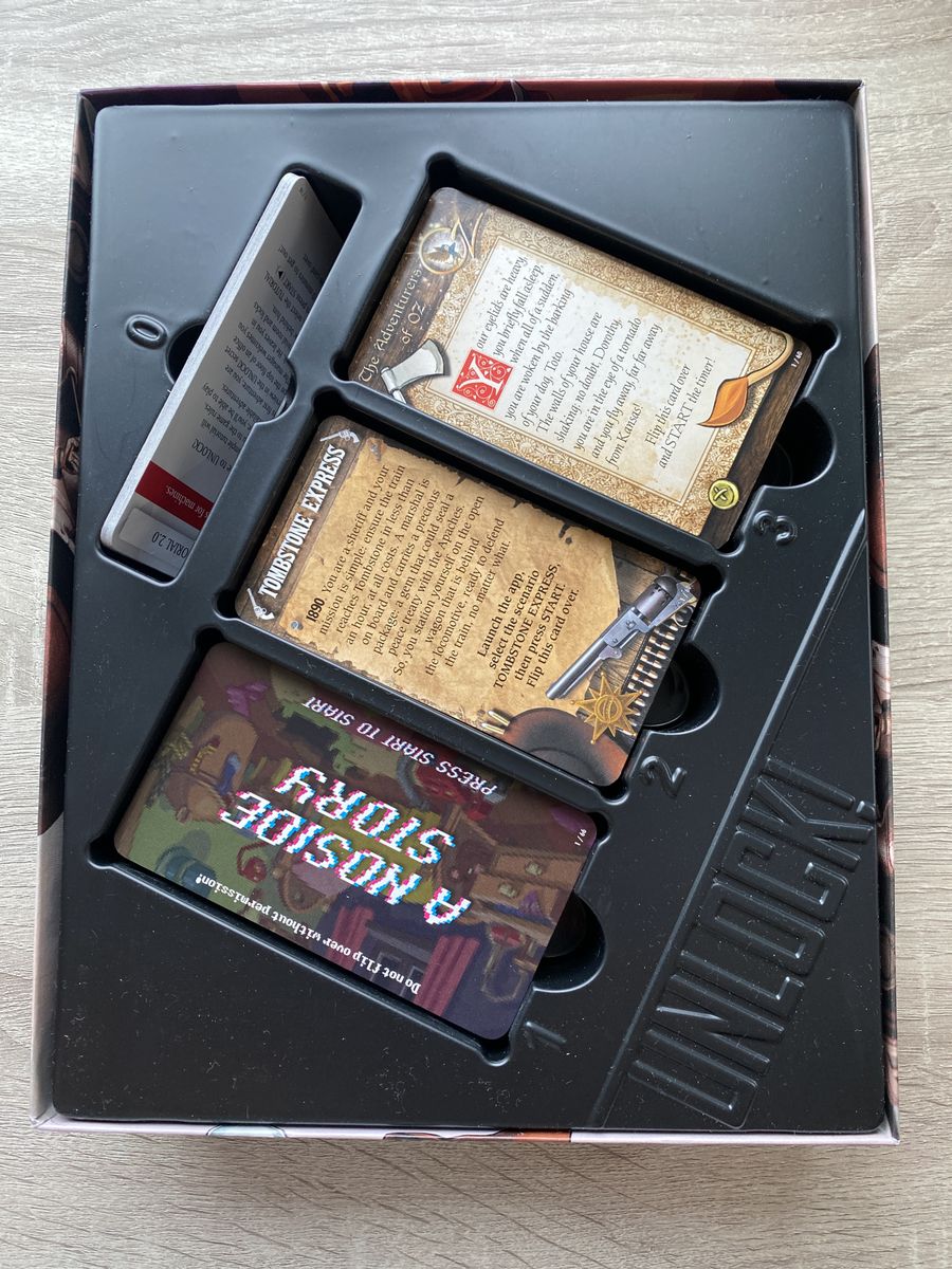 Unlock Secret Adventures card decks