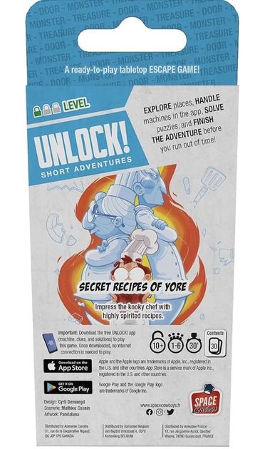 Unlock Secret Recipes of Yore adventure artwork