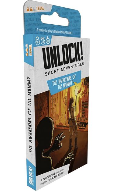 Unlock!: Short Adventures – The Awakening of the Mummy box art