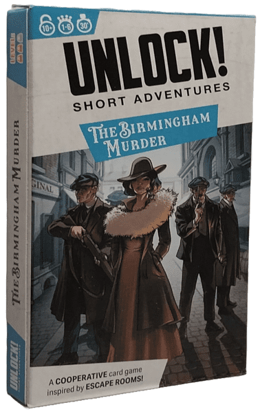 Unlock!: Short Adventures – The Birmingham Murder box art