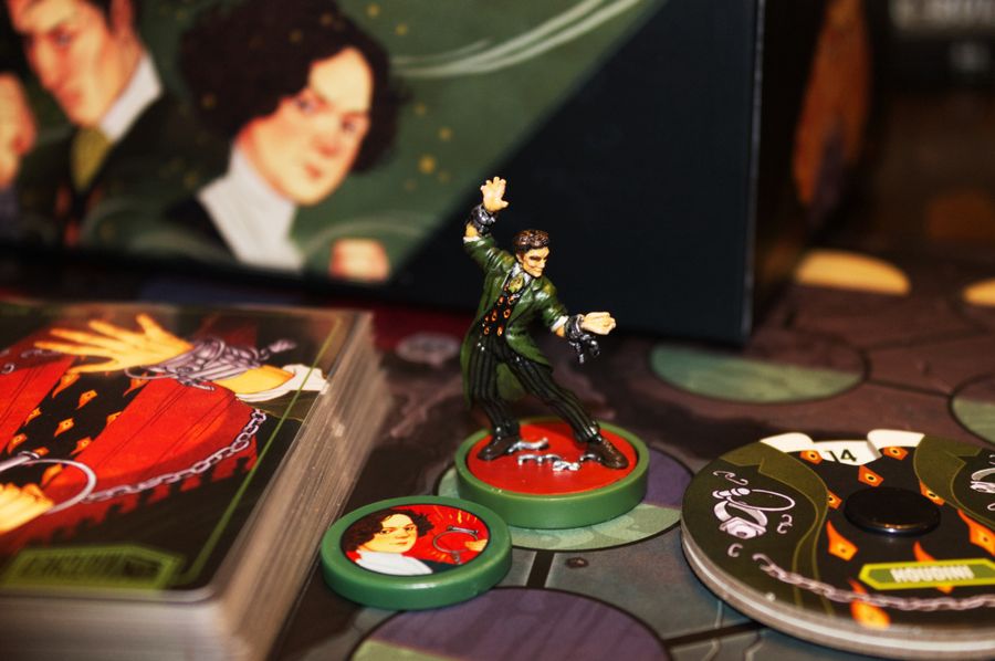 Painted Houdini miniature