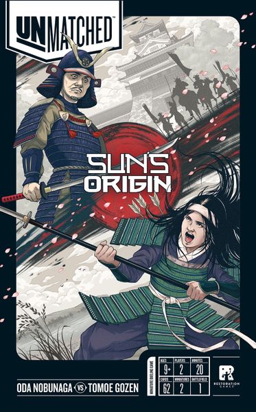 Unmatched: Sun's Origin box art