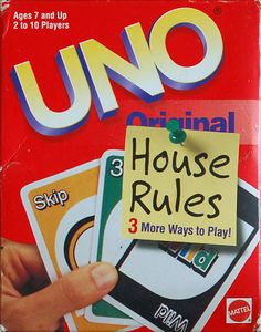 Uno House Rules box art