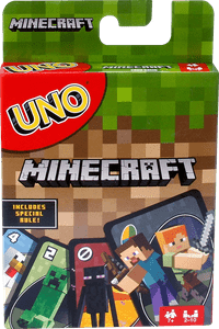 Uno: Minecraft box art
