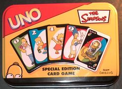 Uno: The Simpsons – Special Edition Card Game box art