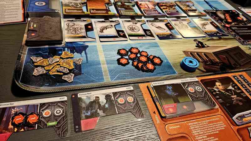 Unstoppable cards arranged for a boss battle