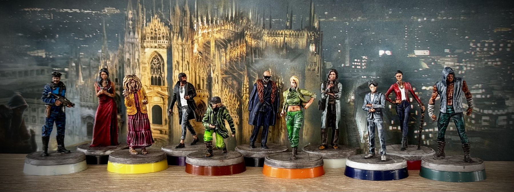 Milan Uprising core vampire character miniatures