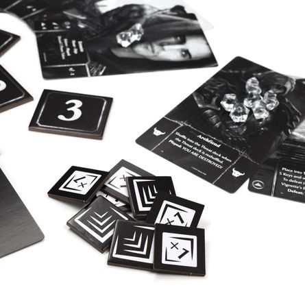 Veilwraith cards and tokens