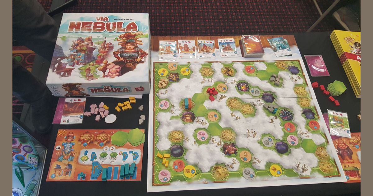 Via Nebula demonstration game setup