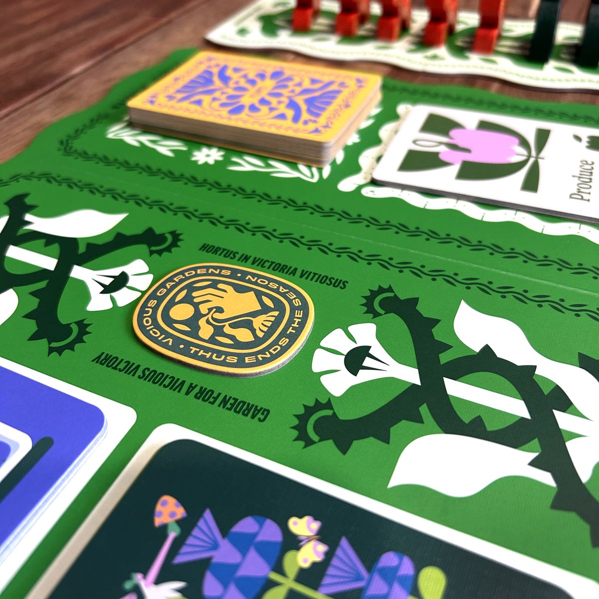 Vicious Gardens game in progress