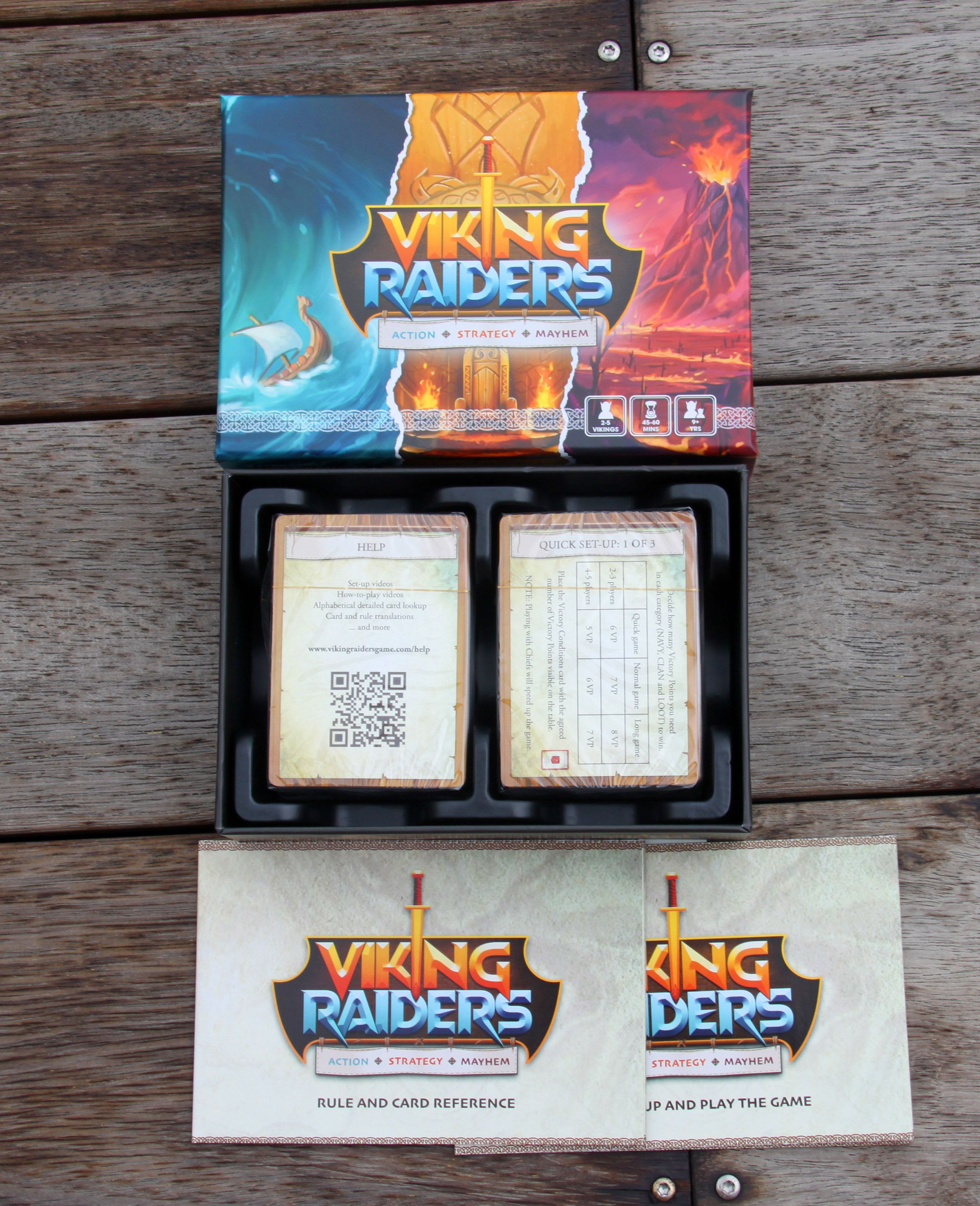 Viking Raiders full table setup