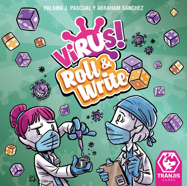 Virus!: Roll & Write box art