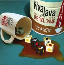 Vivajava: The Coffee Game: The Dice Game box art