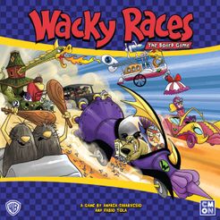Wacky Races: The Board Game box art
