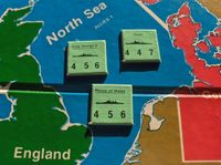 Allied ship counters in War at Sea