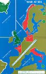 Full War at Sea 1976 game board