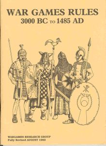 War Games Rules 3000 Bc To 1485 Ad box art