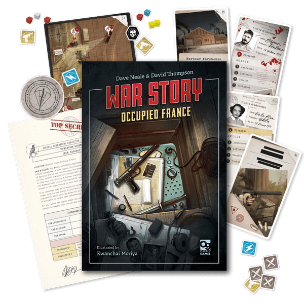 War Story Occupied France component spread
